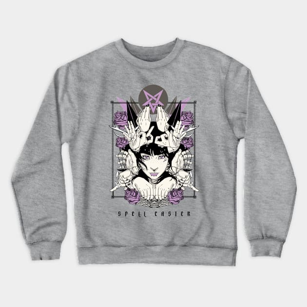 Witchcraft Witch Craft Spell Caster Crewneck Sweatshirt by Tip Top Tee's